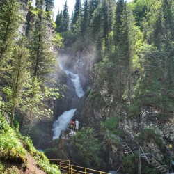 Тургеньское ущелье, водопад Кайрак 