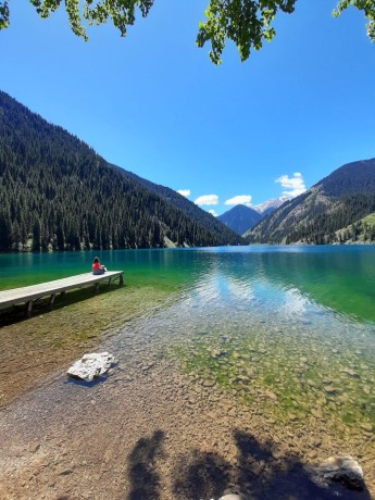 Чарынский каньон, озеро Кольсай