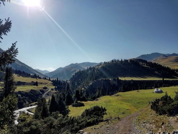 Долина реки Текес