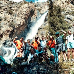 Водопад Бурхан-Булак 