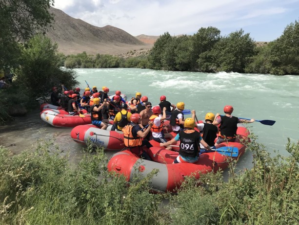 Рафтинг на реке Или
