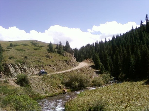 Тургеньское ущелье и водопад Кайрак