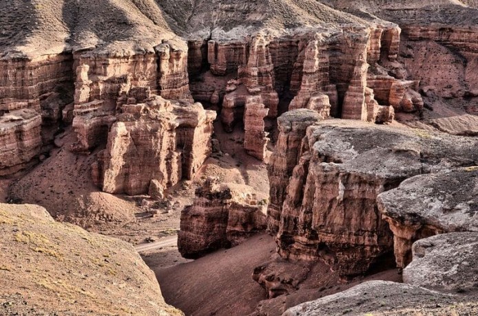 Чарынский Каньон, озеро Бартогай, плато Ассы, водопад Кайрак, Тургеньское ущелье